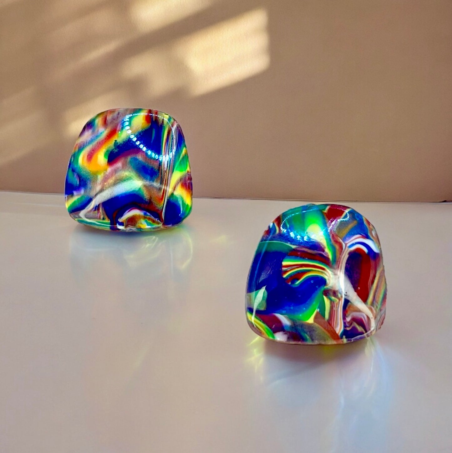 Round Up The Rainbow Studs