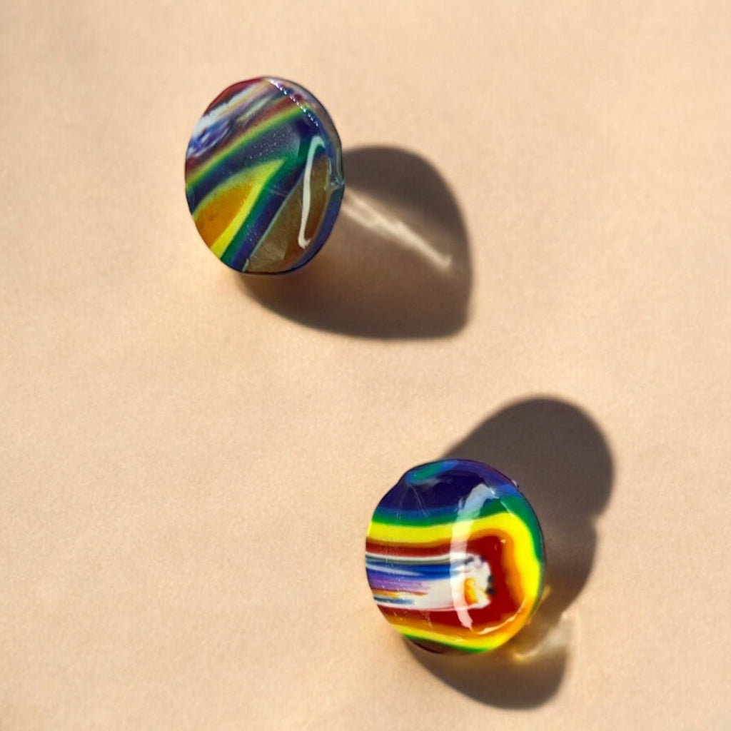 Rainbow Studs