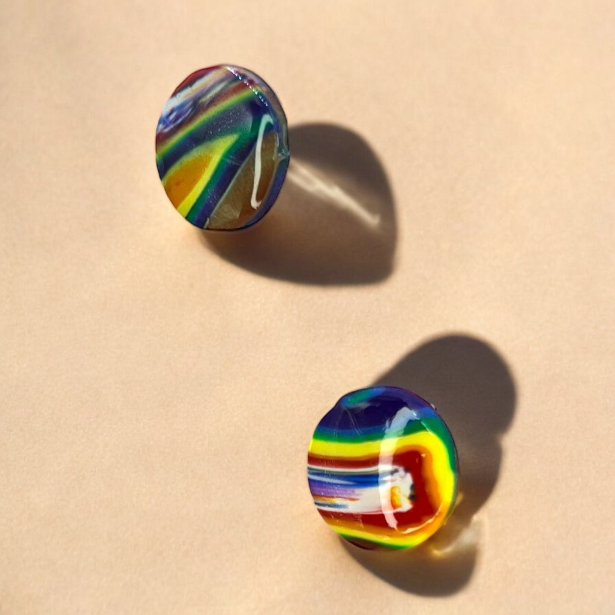 Rainbow Studs