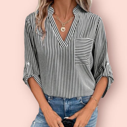 Made Just For You! Striped Sleeve Shirt