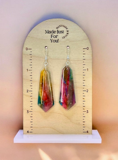 Crystal Faux Earrings