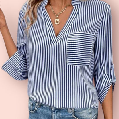 Made Just For You! Striped Sleeve Shirt