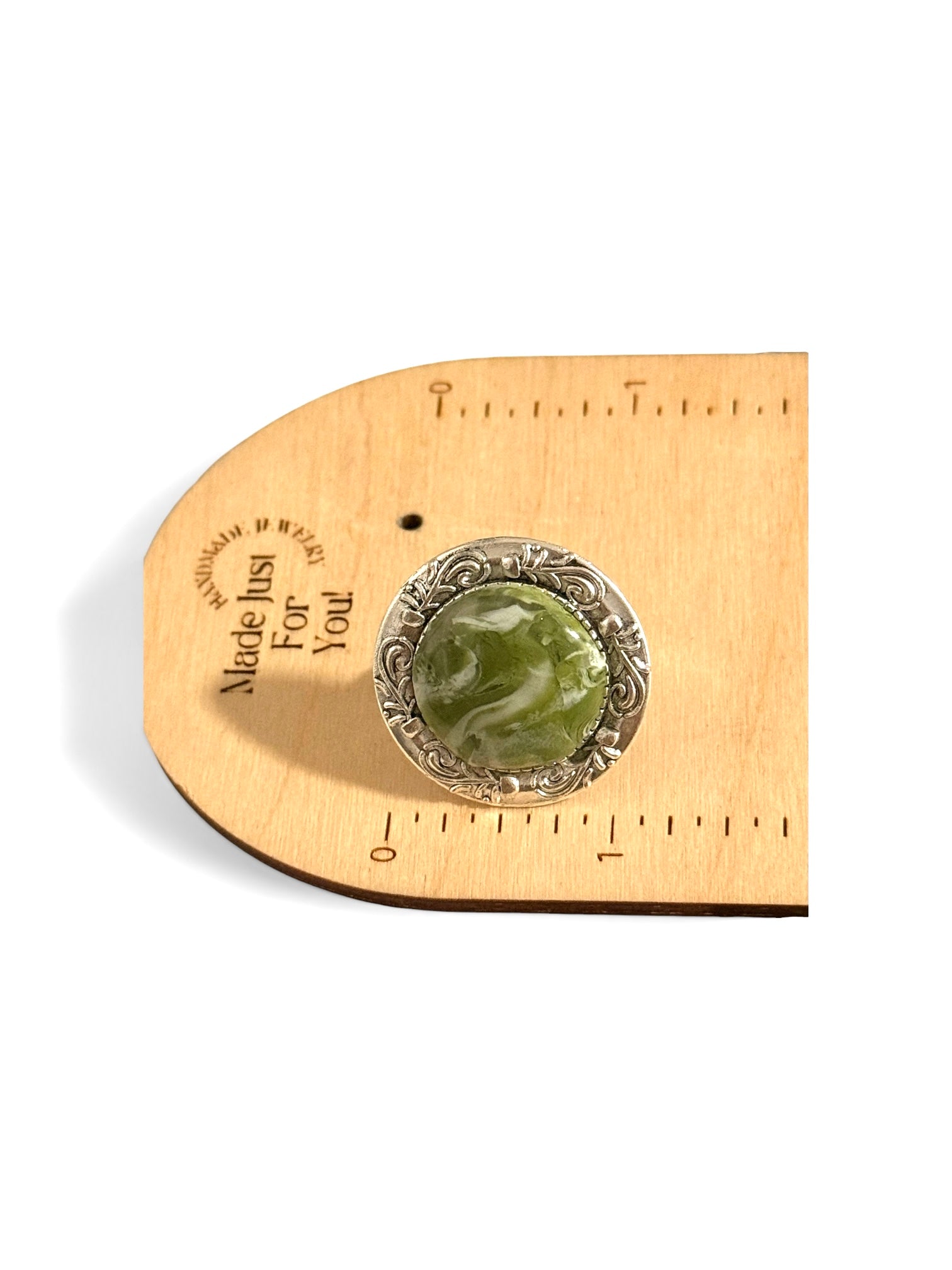 Olive Mist Adjustable Ring