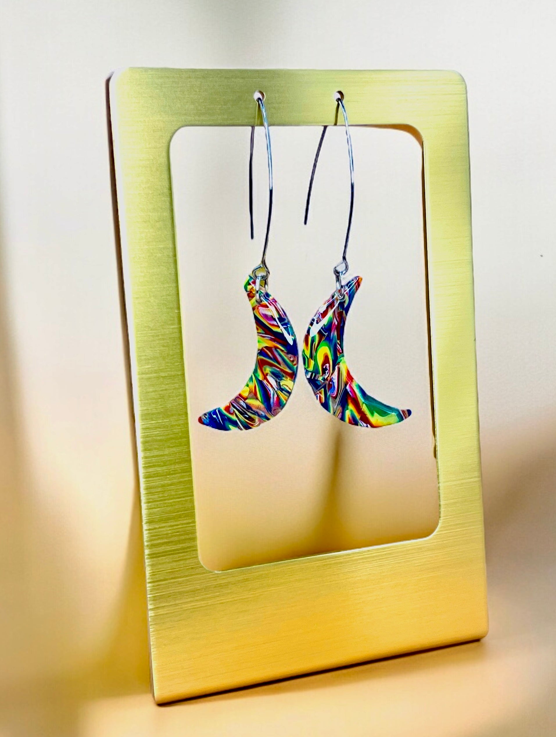 Moonlight Rainbow Dangles