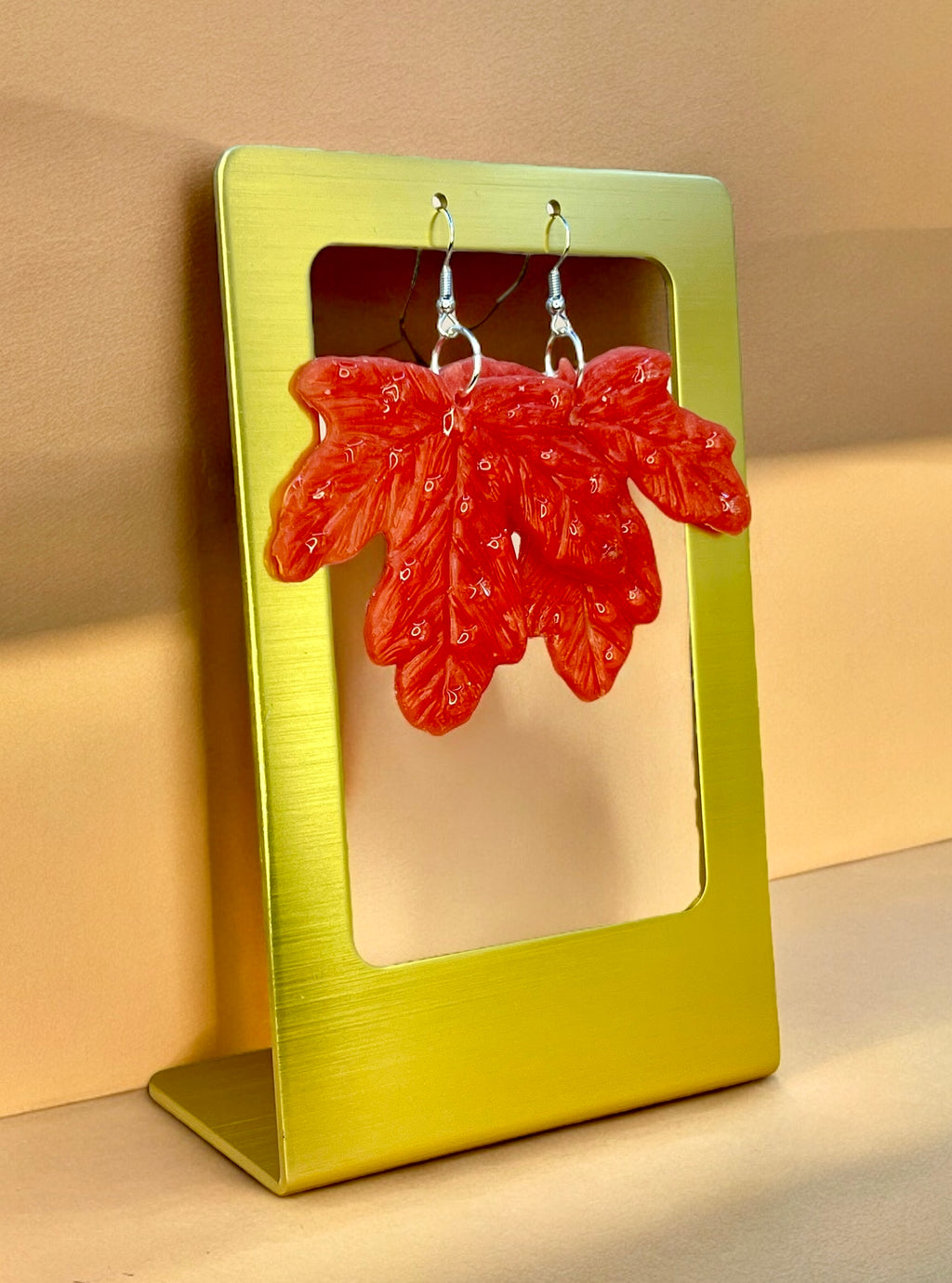 Red Leaf Dangles