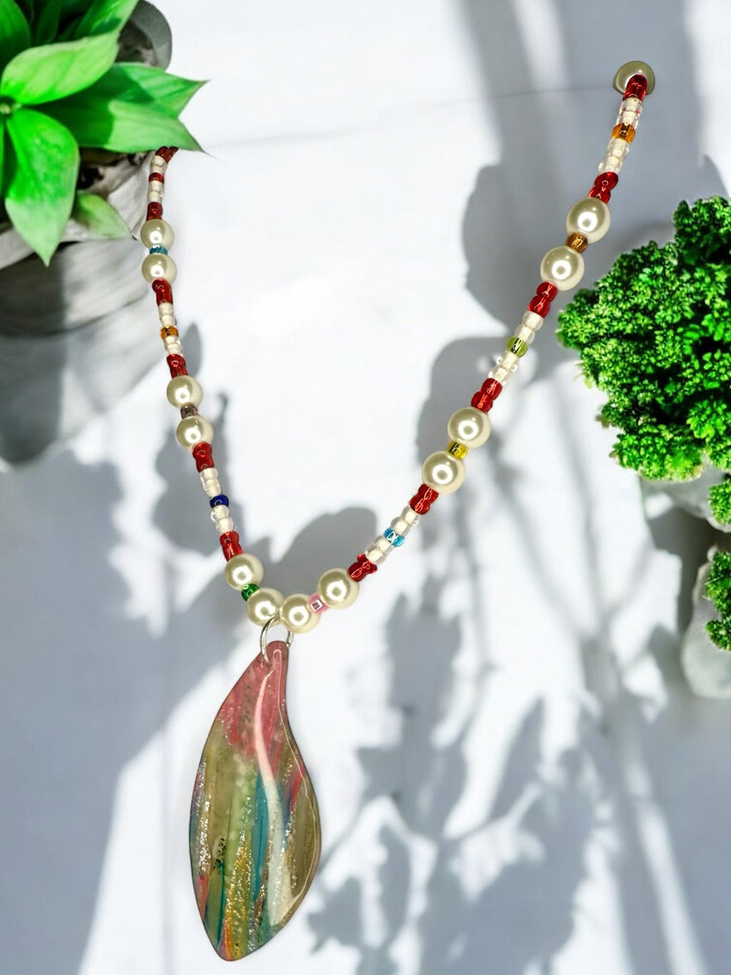 Crystal Peral Necklace