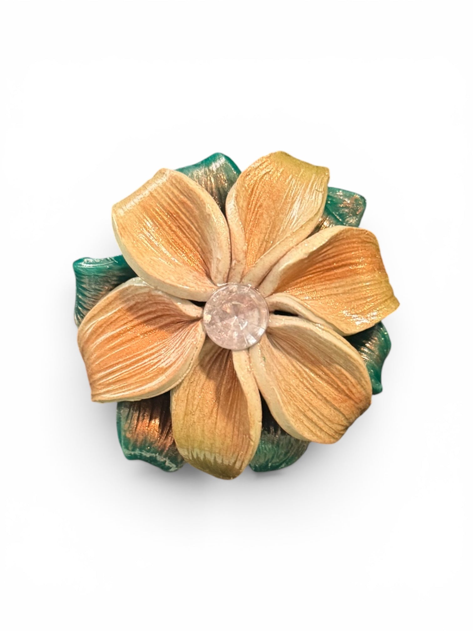 Champagne Bloom Brooch