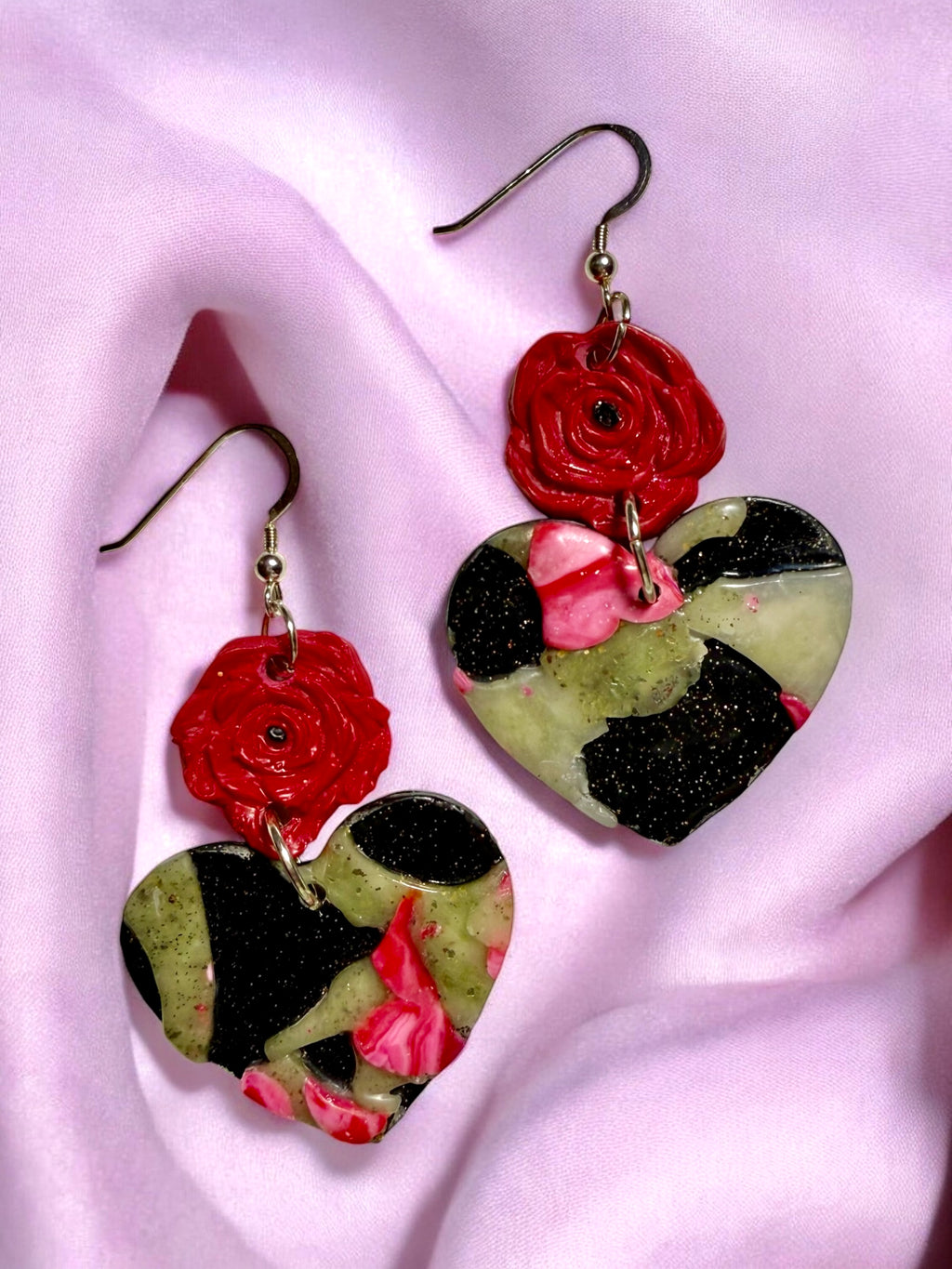 Roses To My Heart Earrings