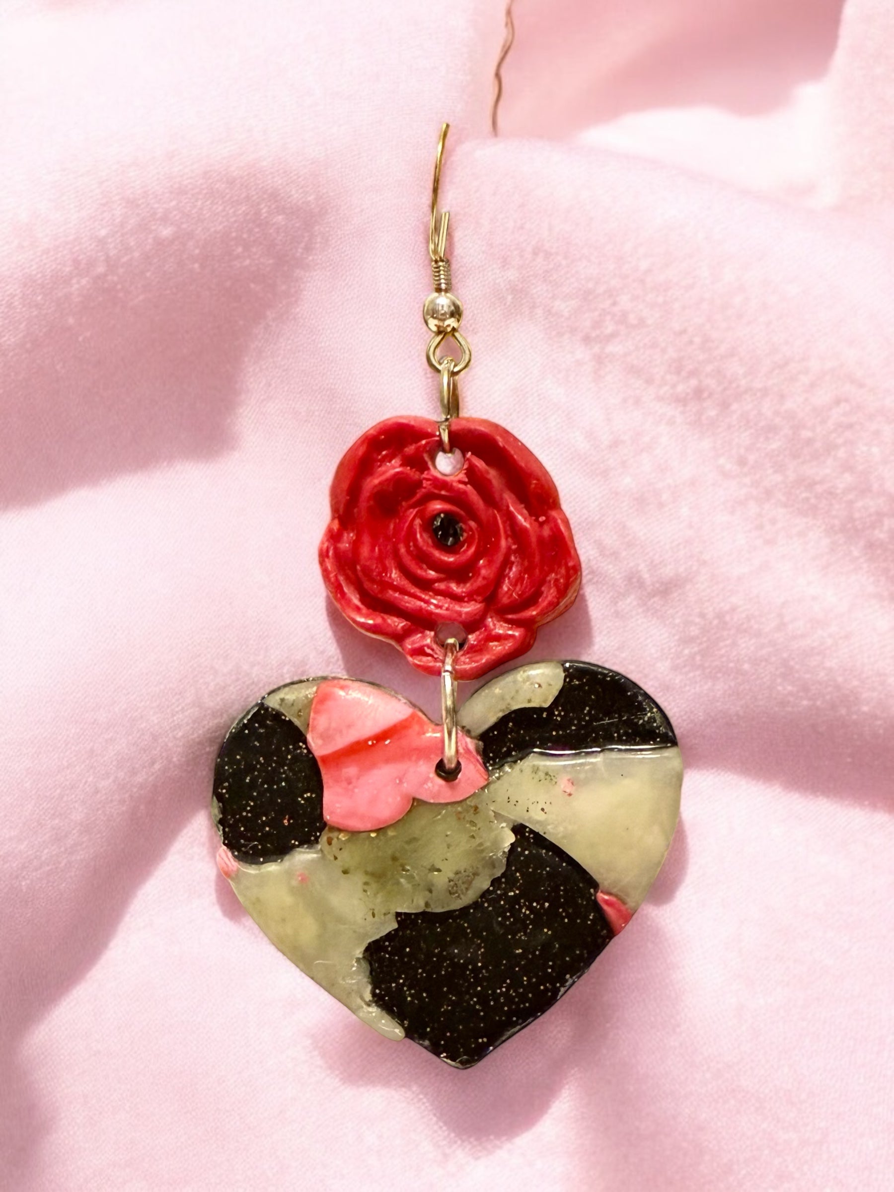 Roses To My Heart Earrings