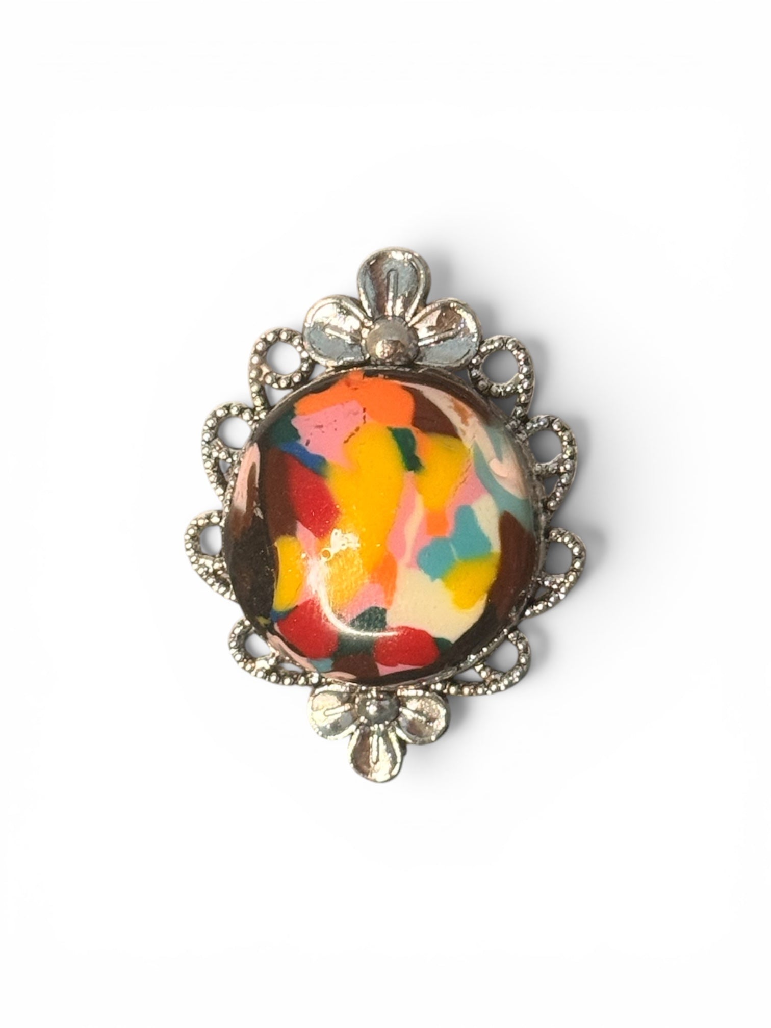 Confetti Bloom Adjustable Ring