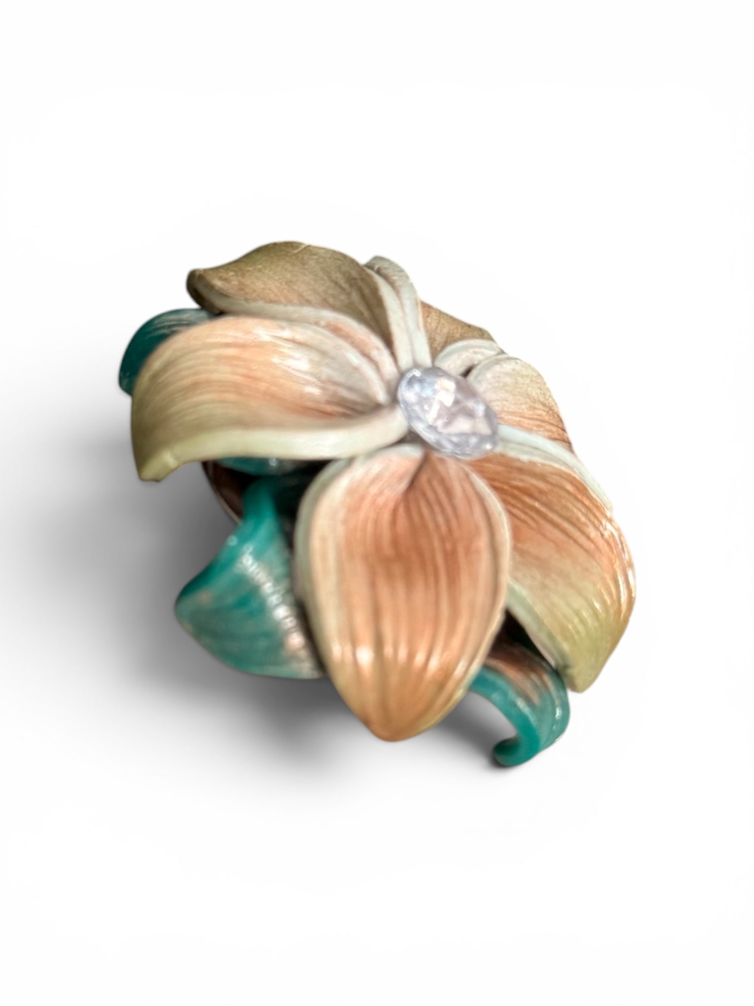 Champagne Bloom Brooch