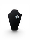 Celestial Blue Blossom Brooch