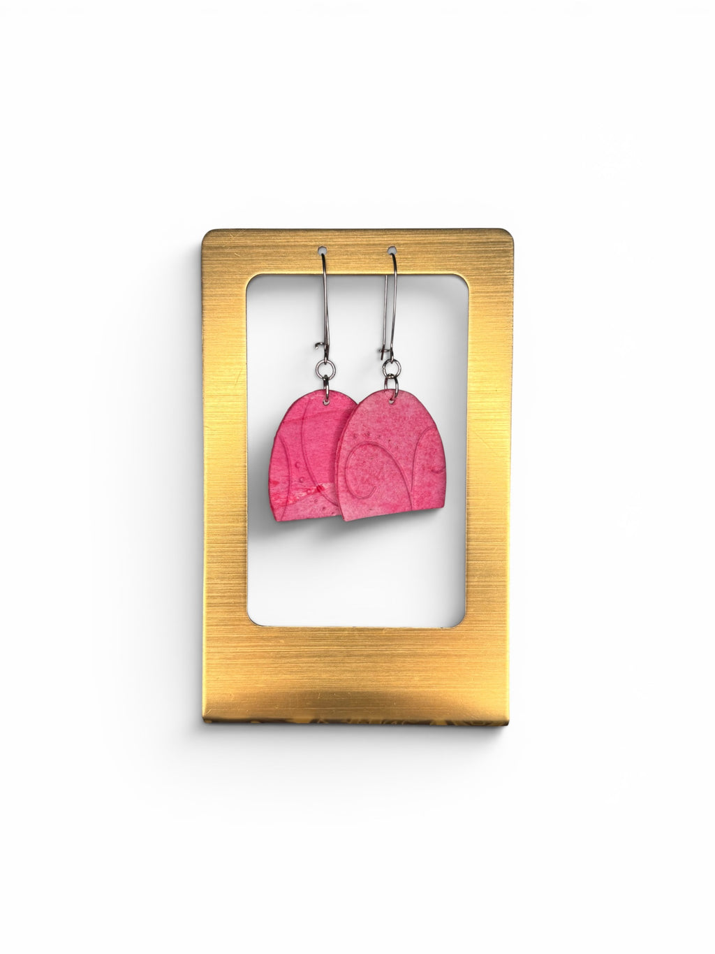 Rose Swirl Earrings