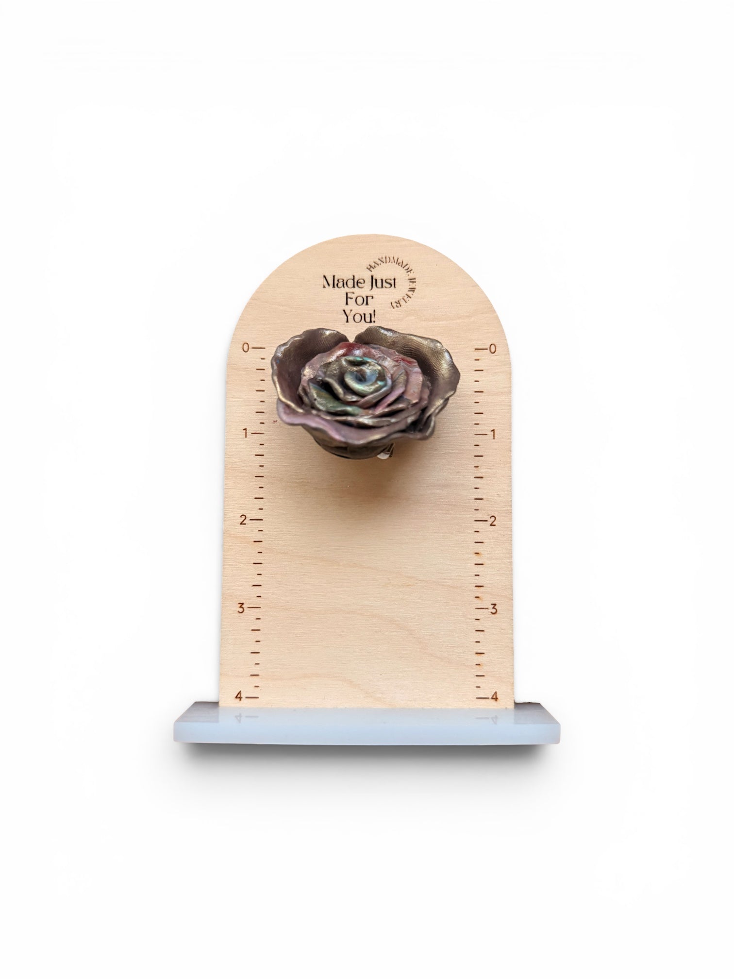 Golden Rose Brooch