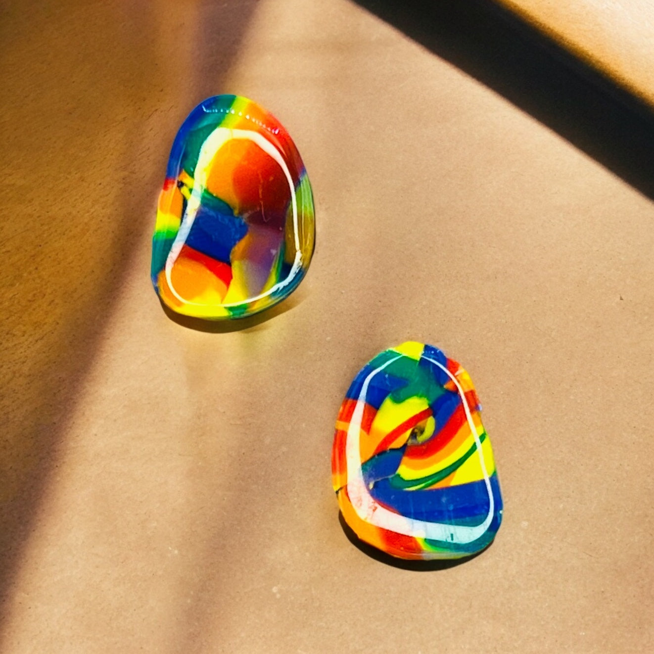 Rainbow Studs