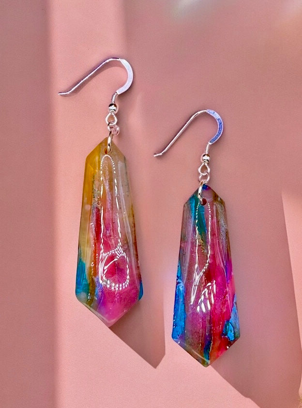 Crystal Faux Earrings