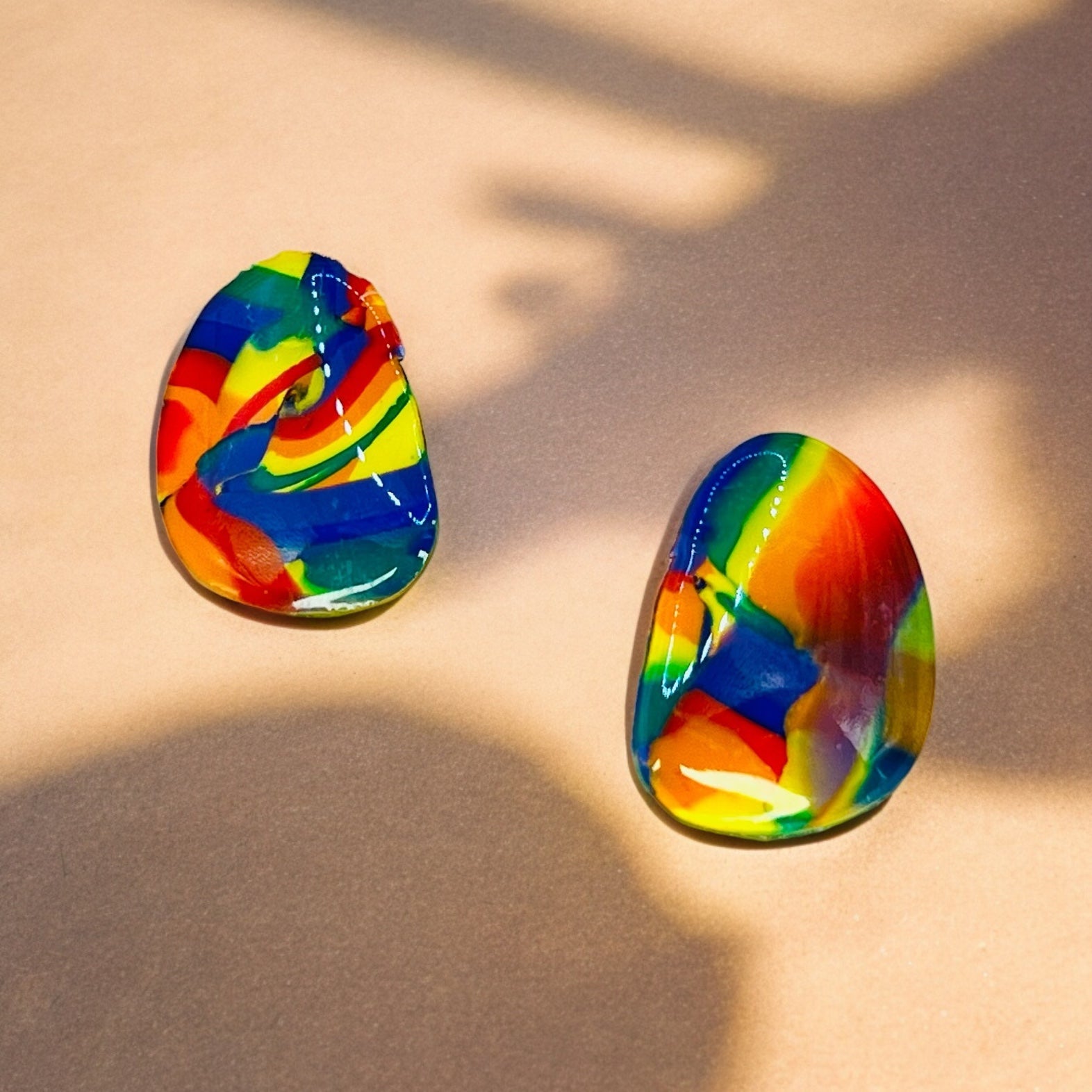 Rainbow Studs
