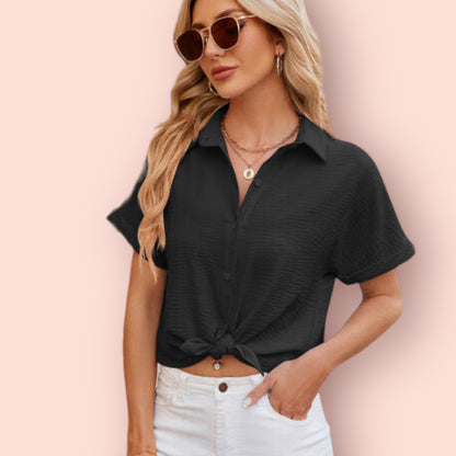 Made Just For You! Button Up Blouse