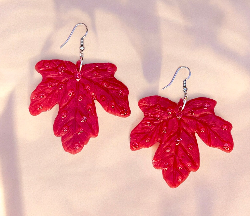 Red Leaf Dangles