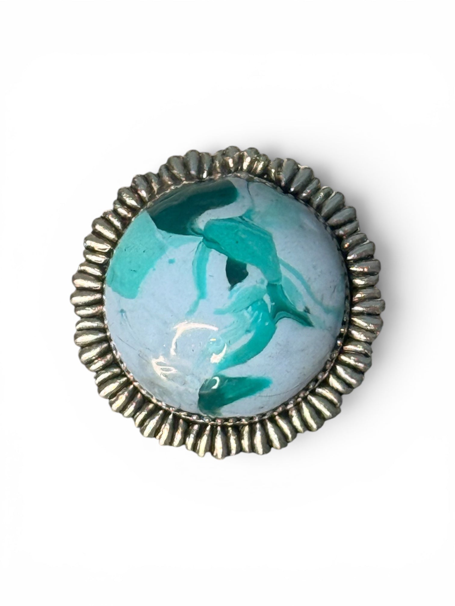 Sea Mist Adjustable Ring