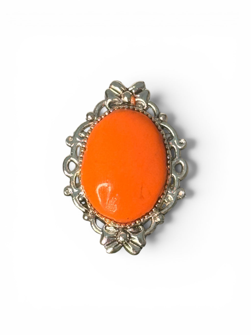 Tangerine Adjustable Ring