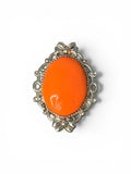 Tangerine Adjustable Ring