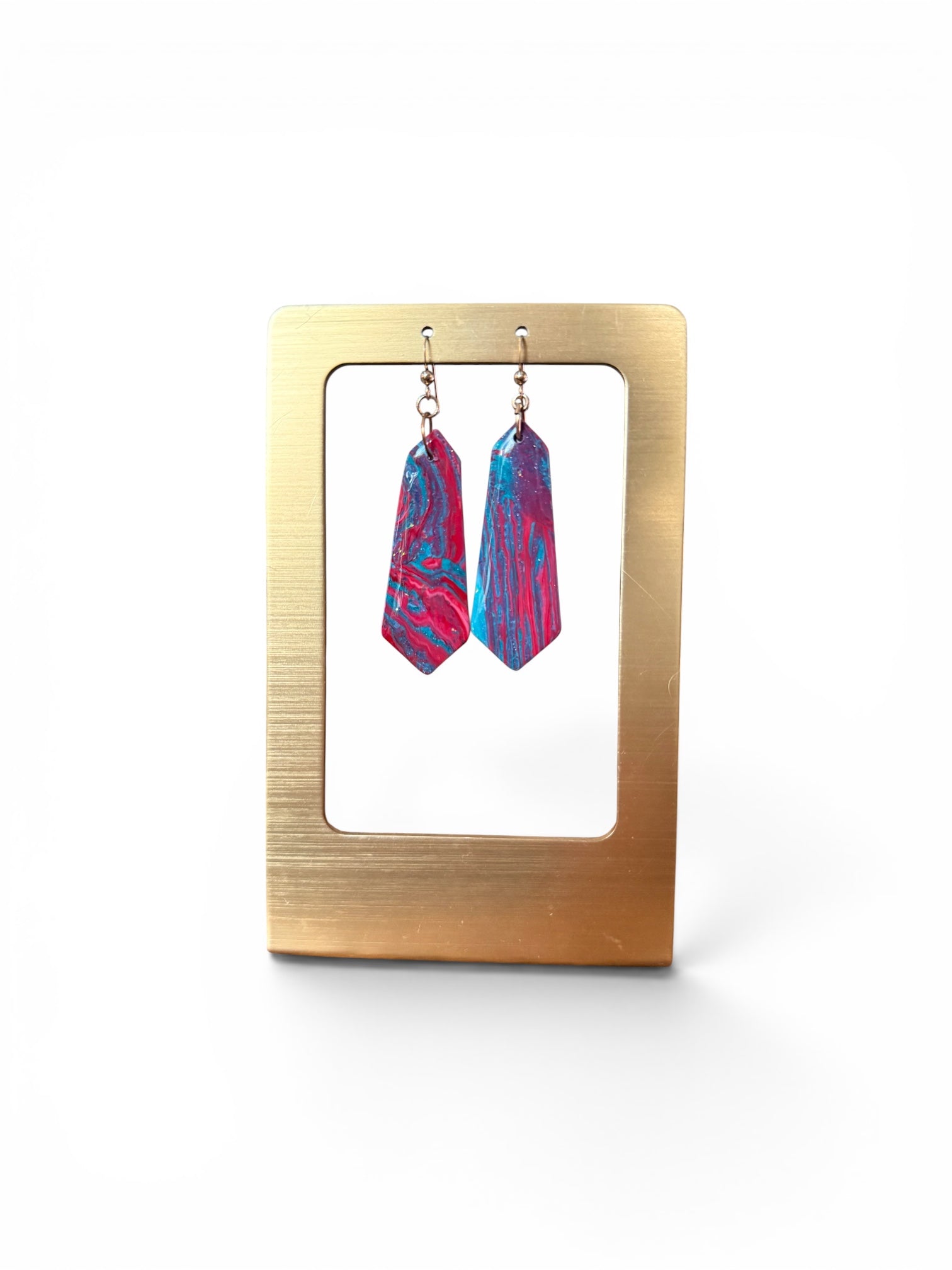 Crimson Aurora Earrings