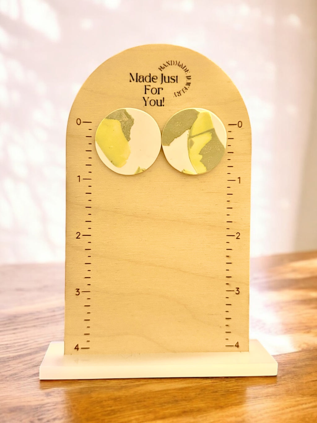 Gray Me Up In Yellow Studs