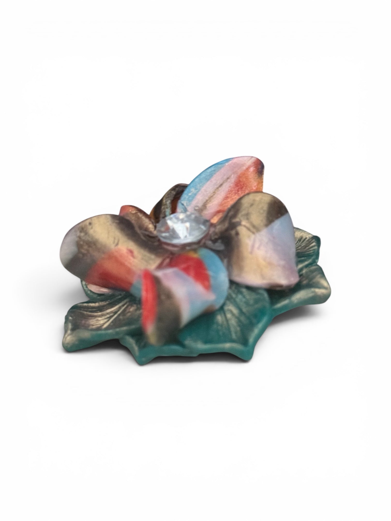 Bohemian Bloom Flower Brooch
