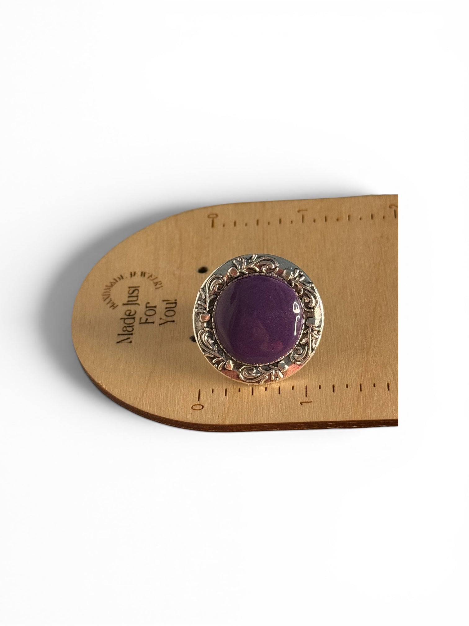 Royal Amethyst Adjustable Ring