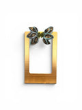 Blue Magnolia Earrings