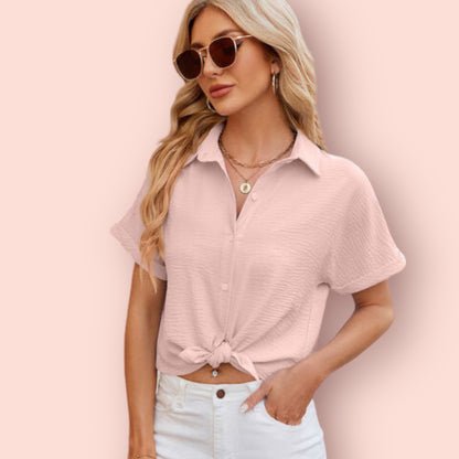 Made Just For You! Button Up Blouse