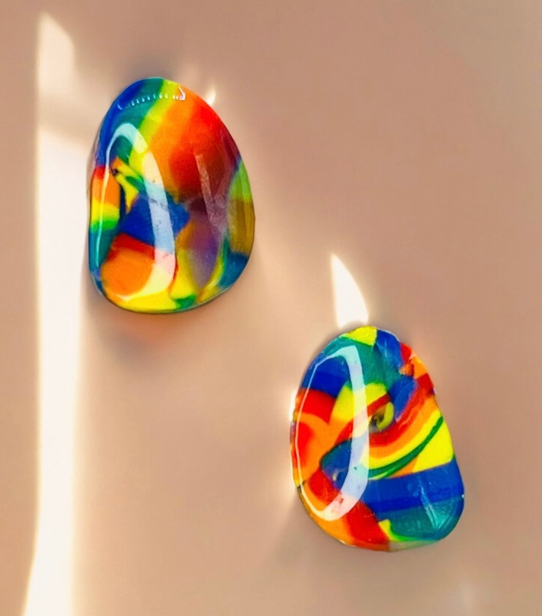 Rainbow Studs