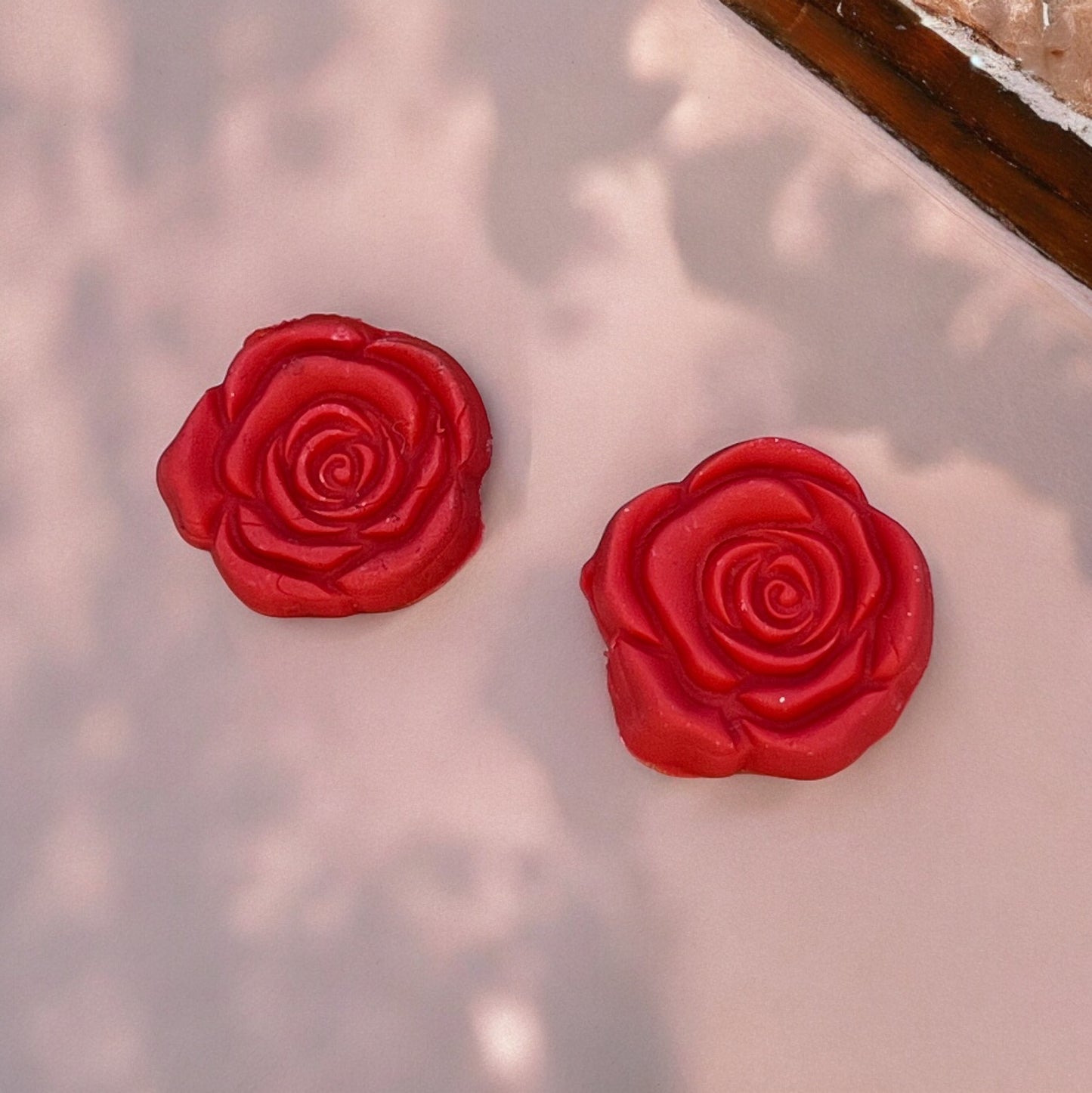 Rosy Rose Studs