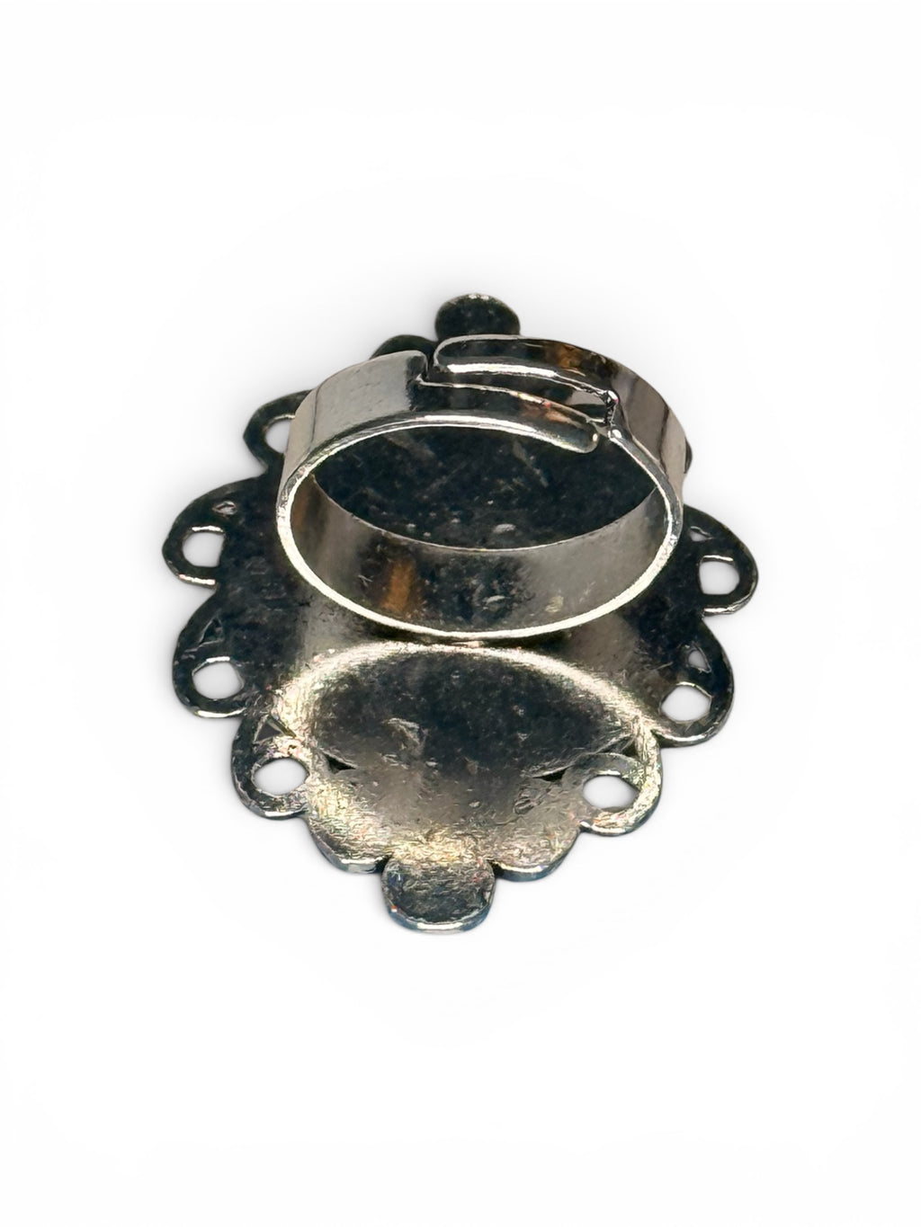 Midnight Mosaic Adjustable Ring