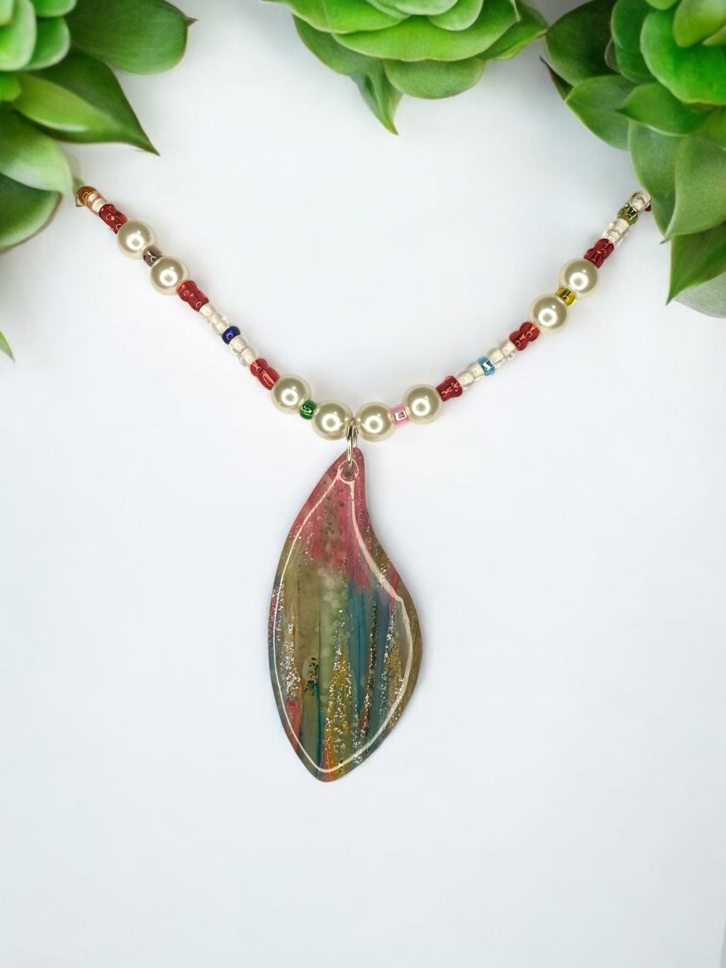 Crystal Peral Necklace