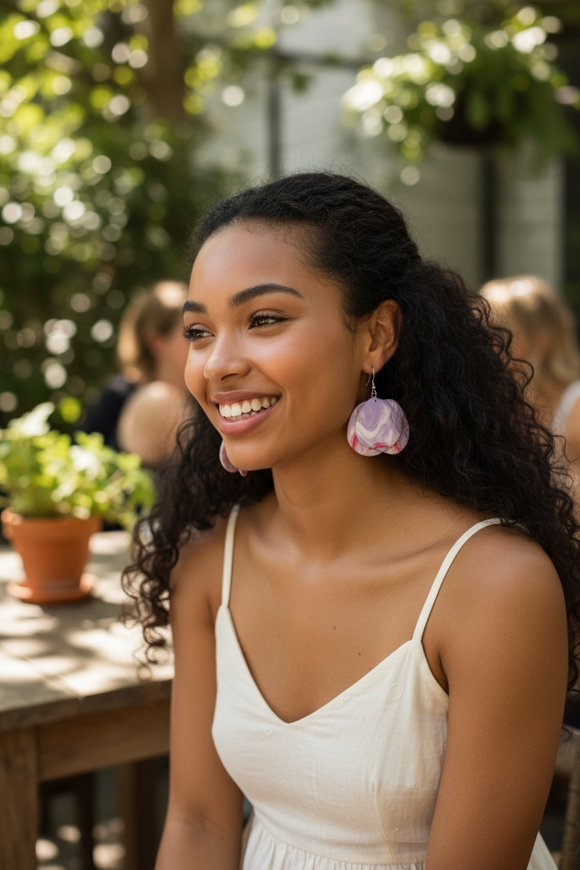 Orchid Whisper Earrings