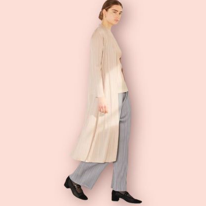 Made Just For You! Marina West Pleated Long Sleeve Cardigan