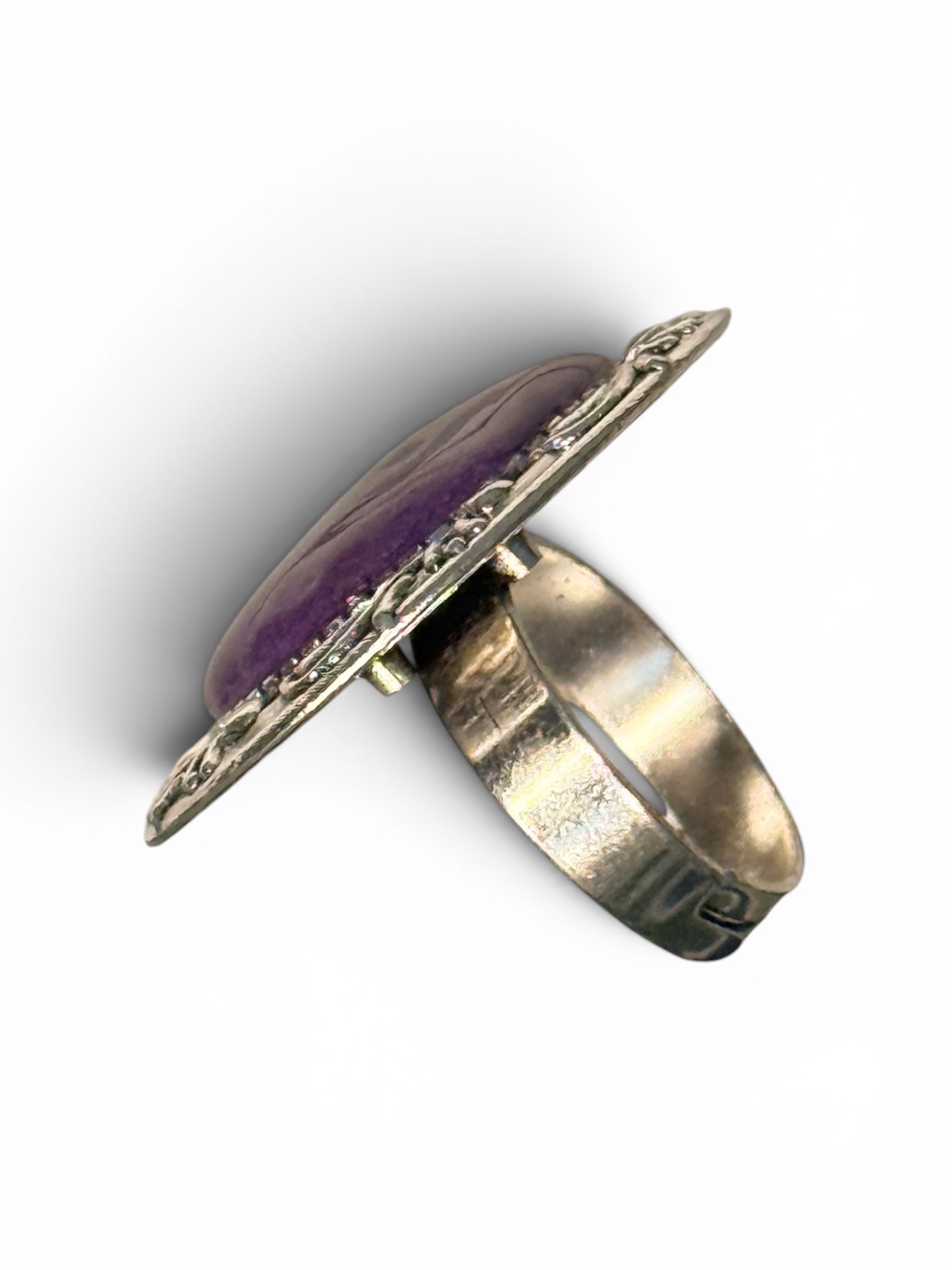 Royal Amethyst Adjustable Ring