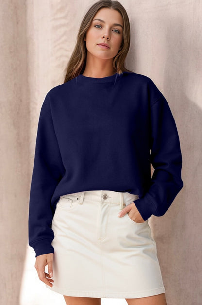 Made Just For You! Round Neck Long Sleeve Sweatshirt