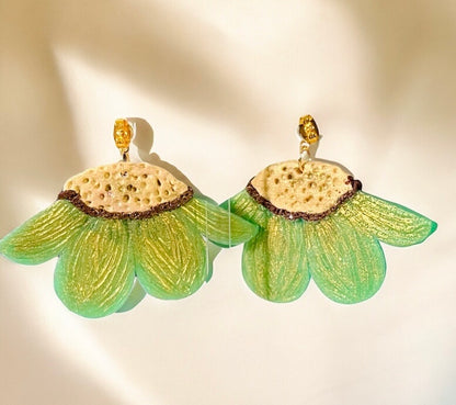 Coneflower Earrings