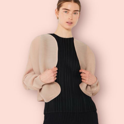 Made Just For You! Marina West Puff Sleeve Cardigan