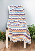 Pastel Shell Crochet Blanket – Full Size