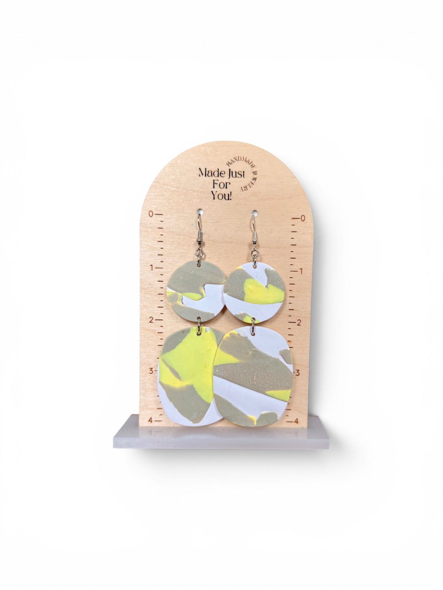 Soft Lime Elegance Dangles
