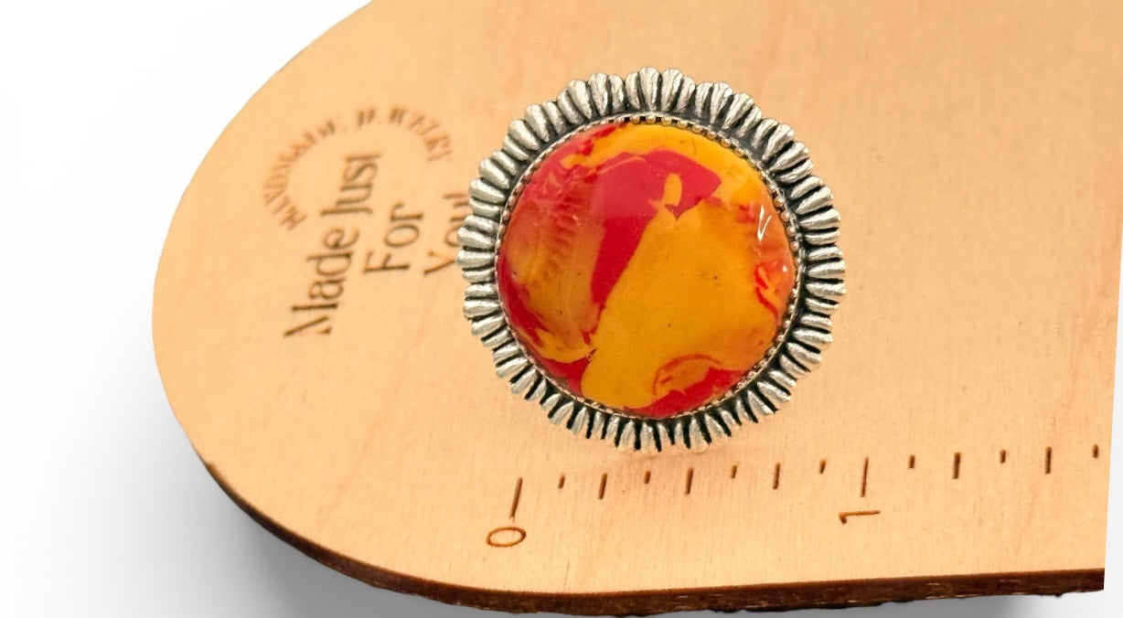 Golden Horizon Adjustable Ring