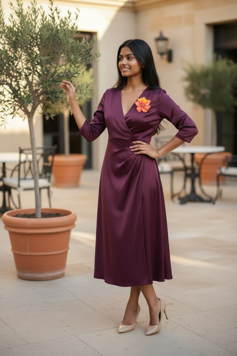 Sunset Luxor Bloom Brooch