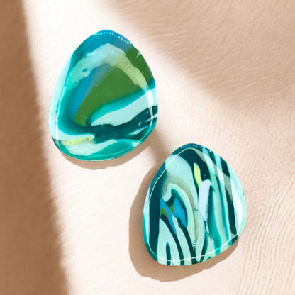 Summer Green Earrings