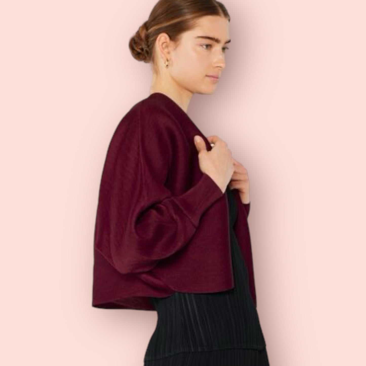 Made Just For You! Marina West Puff Sleeve Cardigan