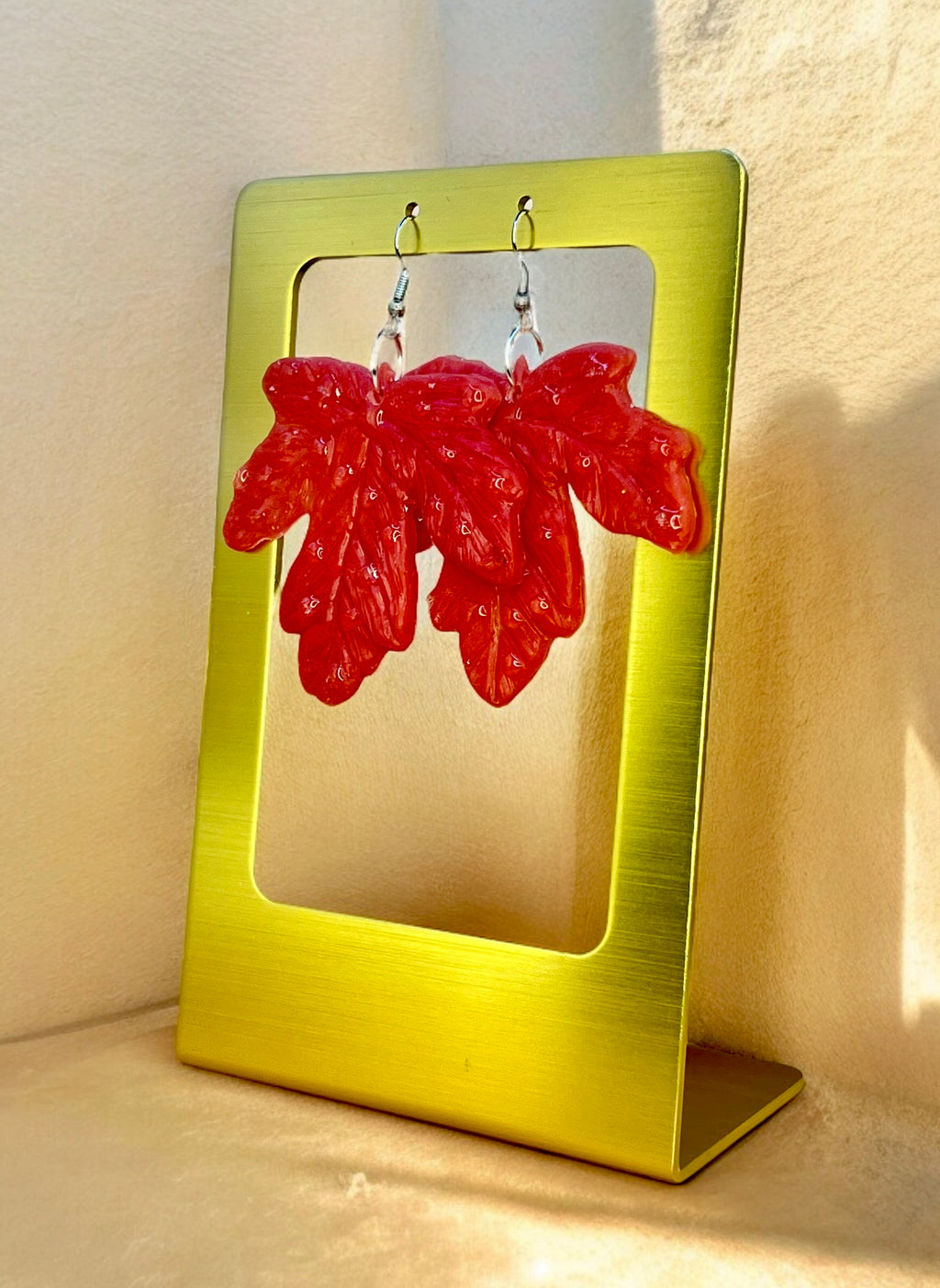 Red Leaf Dangles
