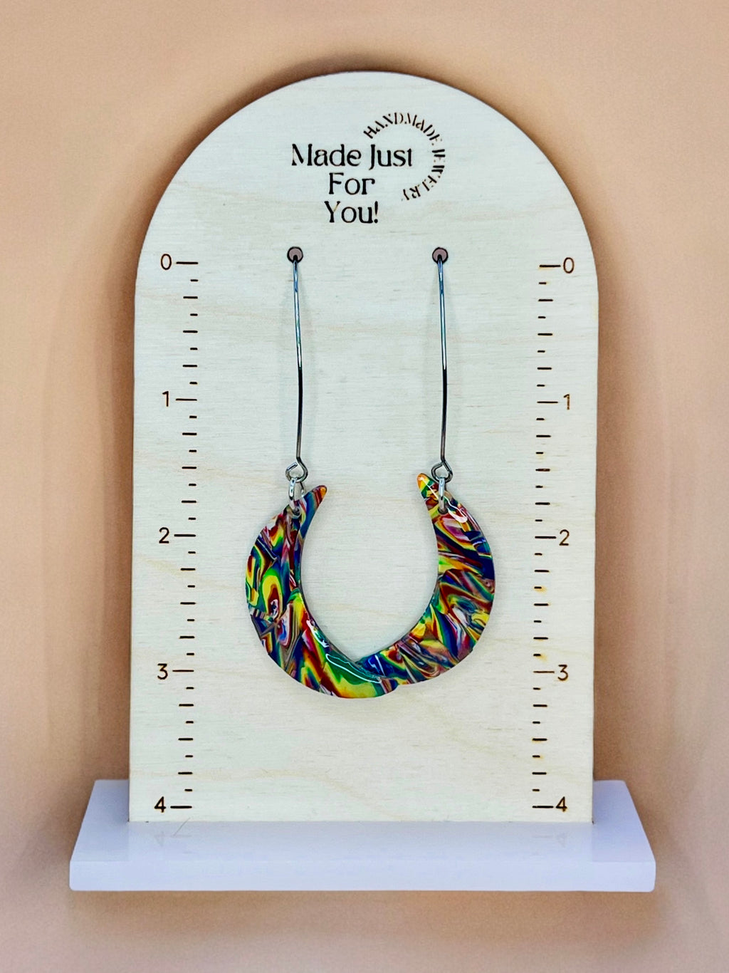 Moonlight Rainbow Dangles